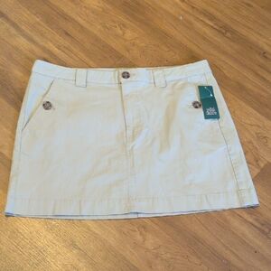 Wild Fable Casual Cream Skirt